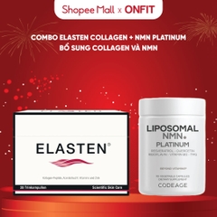 Combo Elasten Collagen và Codeage Liposomal NMN Platinum