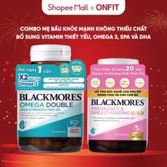 Combo Blackmores Omega 3 và Pregnancy