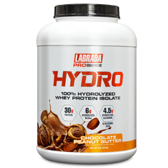 Labrada Nutrition HYDRO 4Lbs, 100% Hydrolyzed Whey Protein Isolate