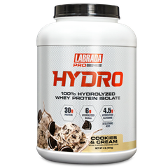 Labrada Nutrition HYDRO 4Lbs, 100% Hydrolyzed Whey Protein Isolate