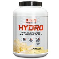 Labrada Nutrition HYDRO 4Lbs, 100% Hydrolyzed Whey Protein Isolate