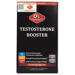 Viên uống Olympian Labs Testosterone Booster hỗ trợ tăng cường sinh lực nam giới (60 viên)