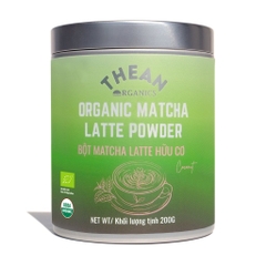 Bột Matcha Latte Coconut Hữu Cơ 200g - The An
