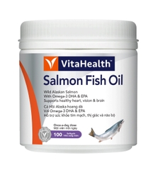 Combo VitaHealth Salmon Fish Oil và Time Release C+