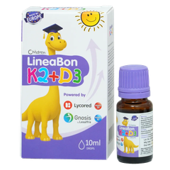 Thực Phẩm Bảo Vệ Sức Khỏe LineaBon D3K2 nhỏ giọt 10ml