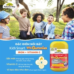 Nature’s Way Vita Gummies Iron + Vitamin C 60 Viên