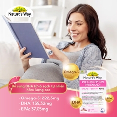 Nature's Way PreConception Pregnancy Breastfeeding Plus 30 Viên