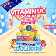 Nature's Way Kids Smart Vita Gummies Multi Vitamin Fussy Eaters 60 Viên