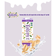 Sữa yến mạch hữu cơ Oatsome 1 lít
