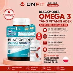 Combo Blackmores Omega 3 và ADEK 2027