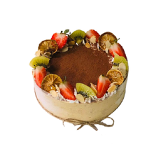 Tiramisu trang trí dâu