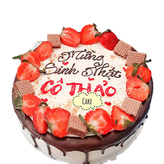 Tiramisu trang trí trái cây