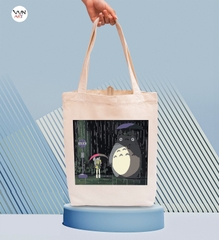 Túi Tote vải canvas - Hàng xóm của tôi là Totoro