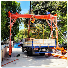 Cổng trục bánh lốp 5 Tấn