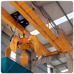 Cầu trục gầu ngoạm 5 Tấn