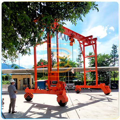Cổng trục bánh lốp 5 Tấn