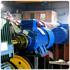 Động cơ điện 3 pha YZB, 37 - 132kw, 600 r/min, S3-40% - Wuxi