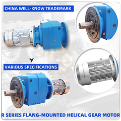 Động cơ liền hộp giảm tốc TaiLong, 7.5 Kw