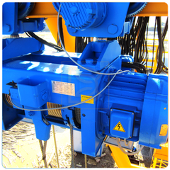 Palang cáp điện Balkansko - Dầm đơn, dòng MT, 4/1, 10 - 20 Tấn