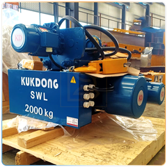 Palang cáp điện Kukdong - Dầm đơn, dòng KDWMC