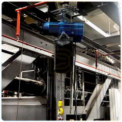 Palang xích điện Kukdong - Loại cố định, 1 cấp tốc độ