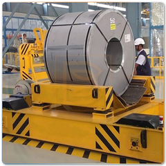 Xe goòng chở thép ống - Tải trọng xe goòng 20 Tấn