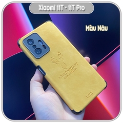 Ốp lưng cho Xiaomi 11T - 11T Pro da hươu 4 góc chống sốc