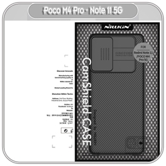 Ốp lưng cho Xiaomi Poco M4 Pro - Redmi Note 11 5G Nillkin CamShield che camera