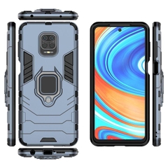 Ốp lưng cho Xiaomi Redmi Note 9S - Note 9 Pro iRON - MAN IRING Nhựa PC cứng viền dẻo chống sốc