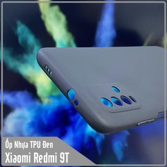 Ốp lưng cho Xiaomi Redmi 9T - Note 9 4G TPU dẻo đen che Camera