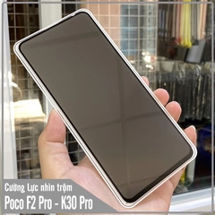 Kính cường lực cho Xiaomi Poco F2 Pro - Redmi K30 Pro - K30 Ultra chống nhìn trộm full viền đen