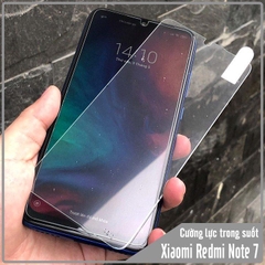 Kính cường lực Xiaomi Redmi Note 7 / Note 7 Pro - Trong Suốt