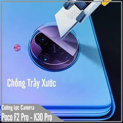 Kính cường lực Camera cho Xiaomi Poco F2 Pro - Redmi K30 Pro - K30 Ultra