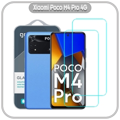 Bộ 2 kính cường lực Gor cho Xiaomi Poco M4 Pro 4G, trong suốt cạnh bo 2.5D