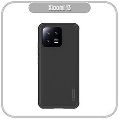 Ốp lưng cho Xiaomi 13 - 13 Pro Super Frosted Shield Pro nhựa PC cứng Nillkin