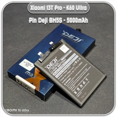 Thay pin Deji cho Xiaomi 13T Pro - Redmi K60 Ultra, BM5S 5000mAh