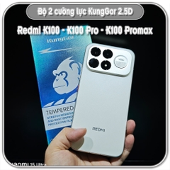 Bộ 2 Cường lực KungGor cho Redmi K100 - K100 Pro - K100 Promax