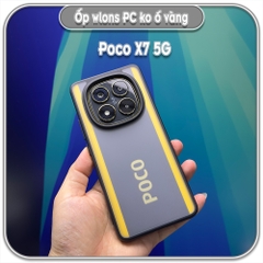 Ốp chống sốc cho Xiaomi 15 Ultra, wlons lưng PC không ố vàng