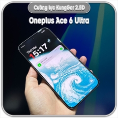 Bộ 2 Cường lực KungGor cho Oneplus Ace 6 Ultra, trong không viền đen