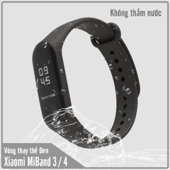 Dây cao su thay thế cho Xiaomi Miband 3/4 hãng Mijobs