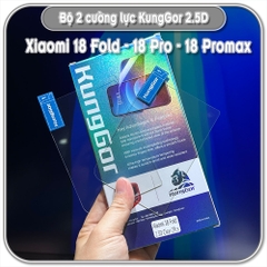 Bộ 2 Cường lực KungGor cho Xiaomi 18 Fold - 18 Pro - 18 Pro max