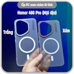 Ốp PC mỏng cho Honor 400 Pro bản xách tay nội địa, có nam châm sạc từ tính