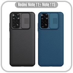 Ốp lưng cho Xiaomi Redmi Note 11 - Note 11S Nillkin CamShield che camera