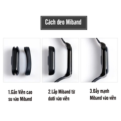 Dây kim loại bản lớn TF cho Xiaomi Miband 3/4/5/6 hãng Mijobs