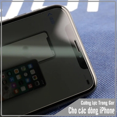 Bộ 2 miếng kính cường lực Gor không viền 2.5D cho các dòng máy iPhone 15-14-13-12-11