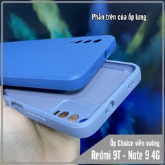 Ốp lưng cho Xiaomi Redmi 9T - Redmi Note 9 4G Choice viền vuông dẻo lót nhung che camera