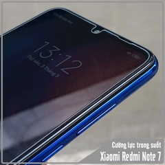 Kính cường lực Xiaomi Redmi Note 7 / Note 7 Pro - Trong Suốt