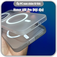 Ốp PC mỏng cho Honor 400 Pro bản xách tay nội địa, có nam châm sạc từ tính