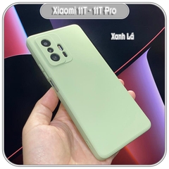 Ốp lưng cho Xiaomi 11T - 11T Pro Choice viền vuông dẻo lót nhung che camera