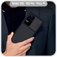 Ốp lưng cho Xiaomi Redmi K50 - K50 Pro Nillkin CamShield Pro che camera